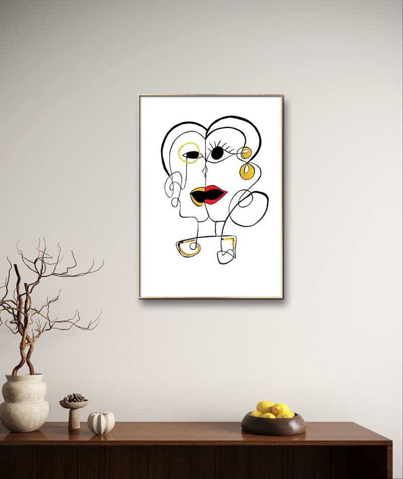 Love Symphony — Giclée print, 50 × 70 cm